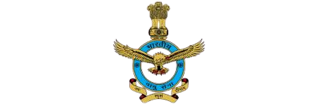 Indian Air Force emblem with eagle and sword